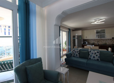 Уютная трехкомнатная квартира, укомплектованная мебелью и техникой, всего в 150 метрах от моря, Махмутлар, Аланья, 110 м2 ID-6588 фото-5