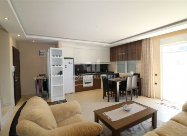 The first coastal line in the Alanya region - Kestel: two bedroom duplex with furniture and appliances ID-6591 фото-6