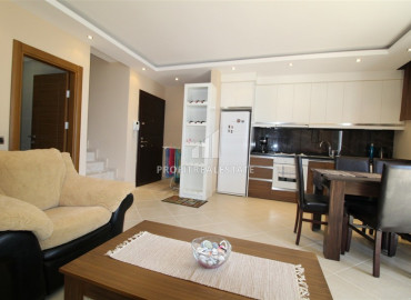The first coastal line in the Alanya region - Kestel: two bedroom duplex with furniture and appliances ID-6591 фото-8