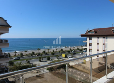 The first coastal line in the Alanya region - Kestel: two bedroom duplex with furniture and appliances ID-6591 фото-11