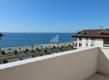 The first coastal line in the Alanya region - Kestel: two bedroom duplex with furniture and appliances ID-6591 фото-18}}