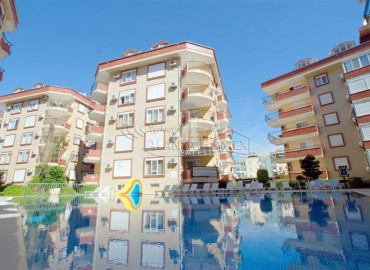 Two bedroom apartment, furnished and equipped, 250 meters from Oba beach, Alanya ID-6593 фото-1