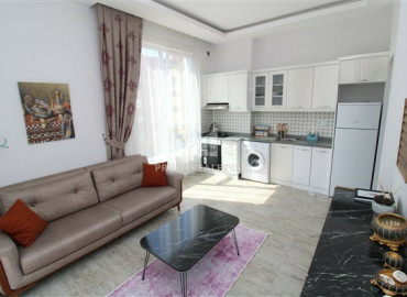Меблированная квартира, с одной спальней, в центре Махмутлара, Аланья, 60 м2 ID-6595 фото-4