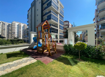 In an elite residence: 1 + 1 unfurnished apartment 400m from the beaches of Mahmutlar ID-6600 фото-26}}