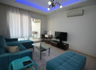 Furnished 1 + 1 apartment with mountain views in Oba area in a residence with good facilities ID-6619 фото-1}}