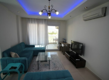 Furnished 1 + 1 apartment with mountain views in Oba area in a residence with good facilities ID-6619 фото-6}}