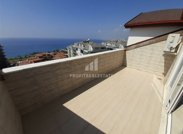 Large furnished duplex with one bedroom with sea views in the premium residence Kargicaka ID-6621 фото-12
