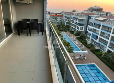 Cozy fully equipped duplex 3 + 1 in an elite residence 300m from the sea in the Kestel area ID-6630 фото-8