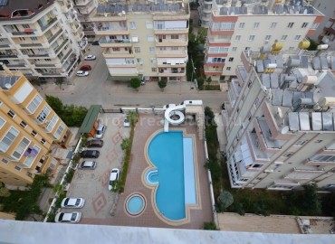 Просторные двухуровневые апартаменты с видом на море в центре Махмутлара ID-0450 фото-24