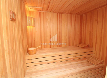 Huge view duplex 4 + 2 with a private sauna in a premium residence in Mahmutlar ID-6640 фото-17