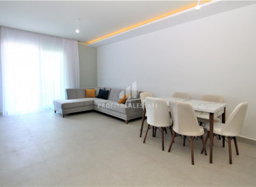 Новая укомплектованная квартира с одной спальней в элитном комплексе на берегу моря в районе Кестель ID-6649 фото-4