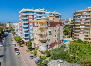 Furnished two-bedroom apartment 300m from the sea in the center of Alanya - Tosmur ID-6655 фото-2