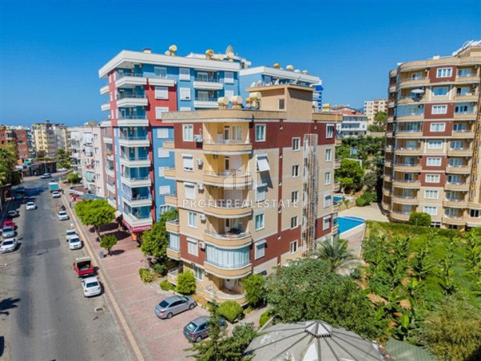 Furnished two-bedroom apartment 300m from the sea in the center of Alanya - Tosmur ID-6655 фото-2