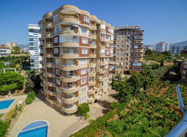 Furnished two-bedroom apartment 300m from the sea in the center of Alanya - Tosmur ID-6655 фото-3