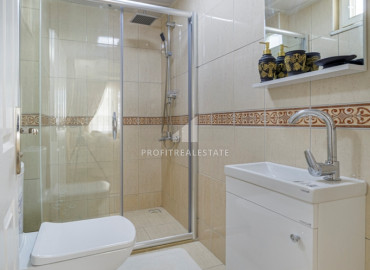 Furnished two-bedroom apartment 300m from the sea in the center of Alanya - Tosmur ID-6655 фото-18