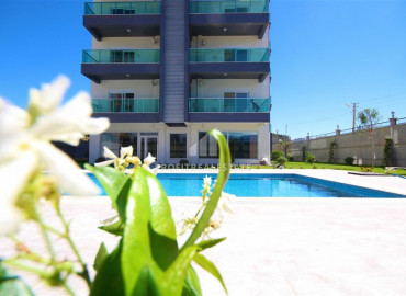 Inexpensive one bedroom apartment, in a residence built in 2021, Avsallar, Alanya, 50 m2 ID-6656 фото-6