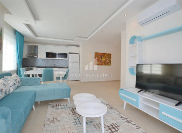 Apartment 1 + 1 with furniture and household appliances, 300m from the sea in Mahmutlar ID-6660 фото-6