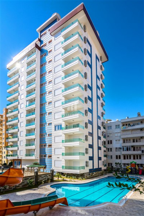 Укомплектованная видовая квартира 1+1 в элитной резиденции в 300м от моря в районе Махмутлар ID-6681 фото-2