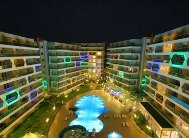 Two-bedroom apartment in a residence with hotel facilities, Avsallar, Alanya, 74 m2 ID-6701 фото-1