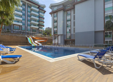 One-bedroom apartment with an elegant interior, 450 meters from the sea, Kargicak, Alanya, 65 m2 ID-6718 фото-10