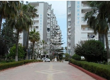 Large one-bedroom apartment with furniture and household appliances by the sea in Mezitli, Mersin ID-6742 фото-1