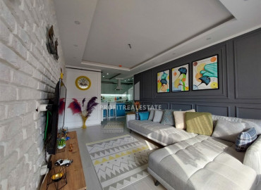 Современная меблированная трехкомнатная квартира в центральном районе города Мерсин – Мезитли ID-6743 фото-1