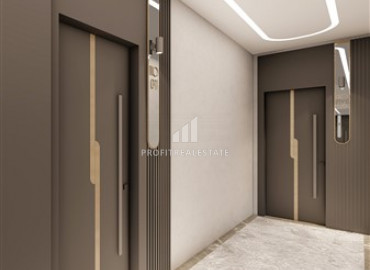 Новый проект: квартиры в комплексе класса люкс, в 400м от моря в районе Алании - Кестель ID-6757 фото-33