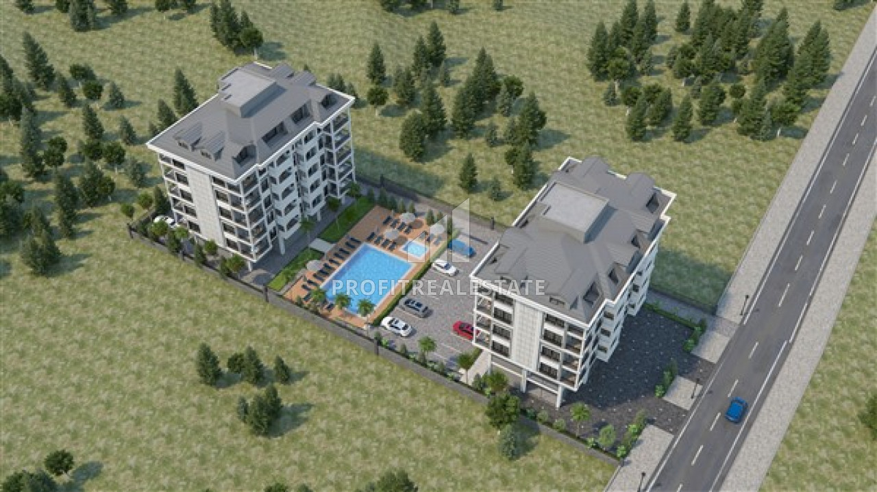 Новый проект для ваших инвестиций: квартиры в комплексе премиум класса в 200м от моря в районе Каргыджак ID-6758 фото-2