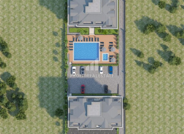 Новый проект для ваших инвестиций: квартиры в комплексе премиум класса в 200м от моря в районе Каргыджак ID-6758 фото-9