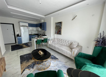 Новые двухкомнатные апартаменты, с роскошным интерьером, в Махмутларе, Аланья, 55 м2 ID-6766 фото-3
