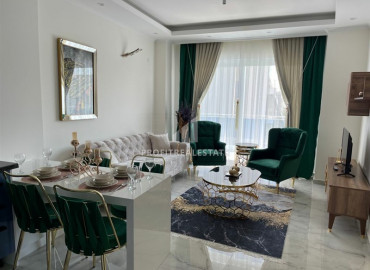 Новые двухкомнатные апартаменты, с роскошным интерьером, в Махмутларе, Аланья, 55 м2 ID-6766 фото-6