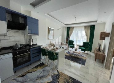 Новые двухкомнатные апартаменты, с роскошным интерьером, в Махмутларе, Аланья, 55 м2 ID-6766 фото-7