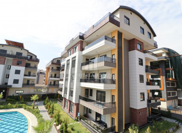 Элегантные трехкомнатные апартаменты, готовые к заселению, в новом жилом комплексе района Оба, Аланья, 100 м2 ID-6768 фото-21