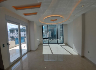 Просторная двухкомнатная квартира в строящемся жилом комплексе, грандиозном по своим масштабам, Махмутлар, Алань,  81 м2 ID-5616 фото-7