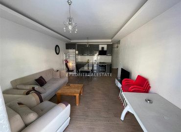 Меблированная двухкомнатная квартира в комплексе с бассейном в 500м от пляжа Инжекум в Авсалларе ID-6778 фото-8