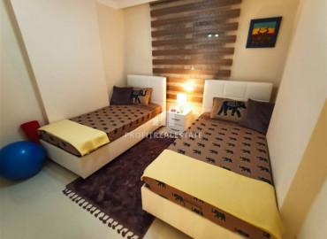 Уютная трехкомнатная квартира, с мебелью и техникой, в 300 метрах от центра Махмутлара, Аланья ID-6780 фото-9
