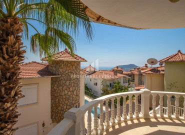 Cozy two-storey villa, with a pool and panoramic views, Alanya, center, 160 m2 ID-6781 фото-10