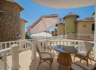 Cozy two-storey villa, with a pool and panoramic views, Alanya, center, 160 m2 ID-6781 фото-12