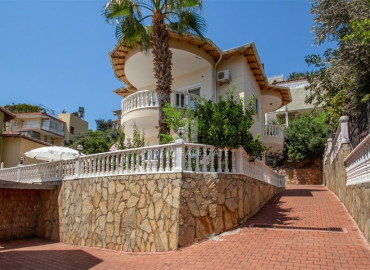 Cozy two-storey villa, with a pool and panoramic views, Alanya, center, 160 m2 ID-6781 фото-16