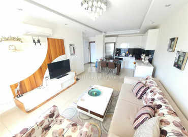 Уютная двухкомнатная квартира, готовая к заселению, в жилом комплексе премиум класса, Джикджилли, Аланья, 65 м2 ID-6782 фото-3