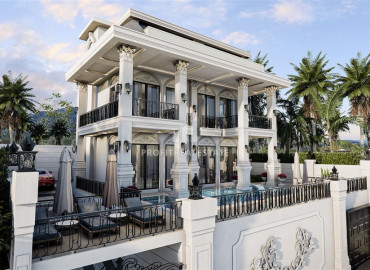 Luxurious three-storey villa with a private pool and the opportunity to obtain Turkish citizenship on favorable terms, Kargicak, Alanya, 292 m2 ID-6831 фото-4