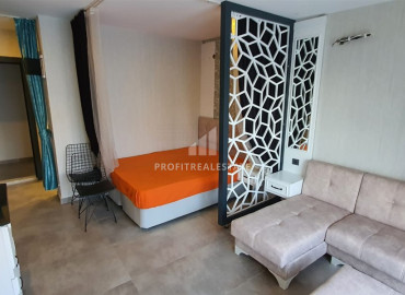 Однокомнатная квартира, готовая к заселению, в жилом комплексе с инфинити-бассейном, Каргыджак, Аланья, 40 м2 ID-6849 фото-4