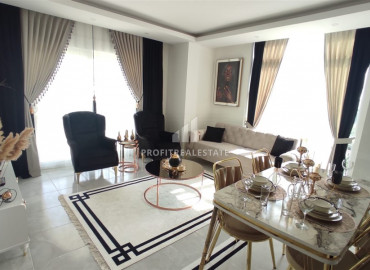 Elegant one-bedroom apartment, ready to move in, 200 meters from the sea, Kestel, Alanya, 55 m2 ID-6857 фото-1