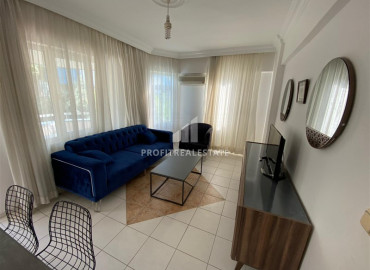 Меблированная трехкомнатная квартира в 200м от моря в районе Алании Конаклы ID-6860 фото-2