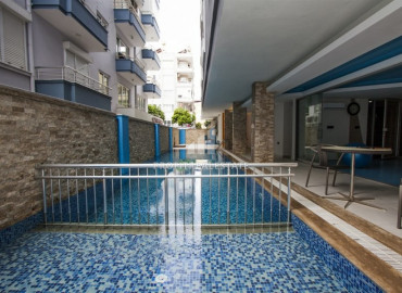 Alanya center: furnished 1 + 1 apartment in a residence with original facilities, 150m from Keykubat beach ID-6881 фото-13