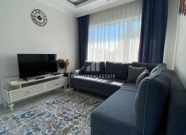 Cozy one-bedroom apartment, ready to move in, 200 meters from the sea, Mahmutlar, Alanya ID-6885 фото-2