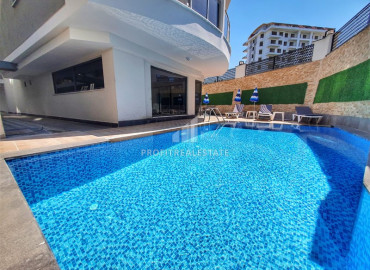 New furnished two-bedroom duplex apartment in a residence with a swimming pool in Mahmutlar ID-6889 фото-15