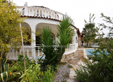 Cozy furnished 3 + 1 villa with a private pool in Avsallar ID-6891 фото-1