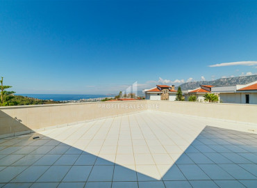 Large two-storey villa with a fireplace and magnificent panoramic views, Kargicak, Alanya, 200 m2 ID-6900 фото-18