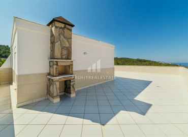 Большая двухэтажная вилла с камином и с великолепными панорамными видами, Каргыджак, Аланья, 200 м2 ID-6900 фото-21